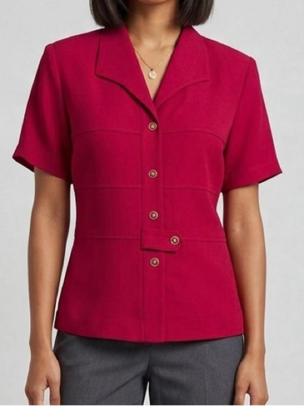 Sag Harbor Vintage Short Sleeve Blazer Size Large